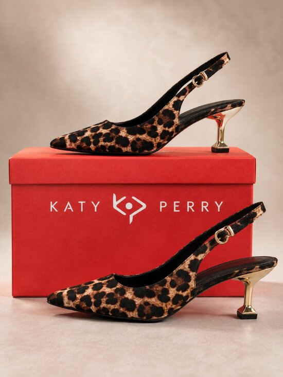 Katy Perry Collections Shoes - Katy Perry Oceanview Sling Back Leopard Print Sz 7.5 NIB